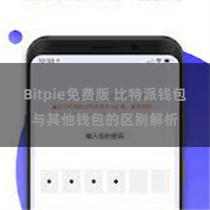 Bitpie免费版 比特派钱包与其他钱包的区别解析