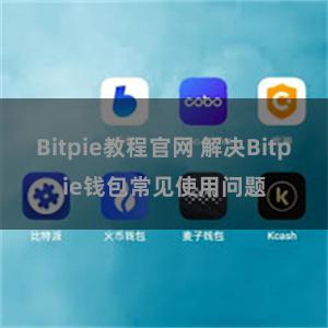 Bitpie教程官网 解决Bitpie钱包常见使用问题