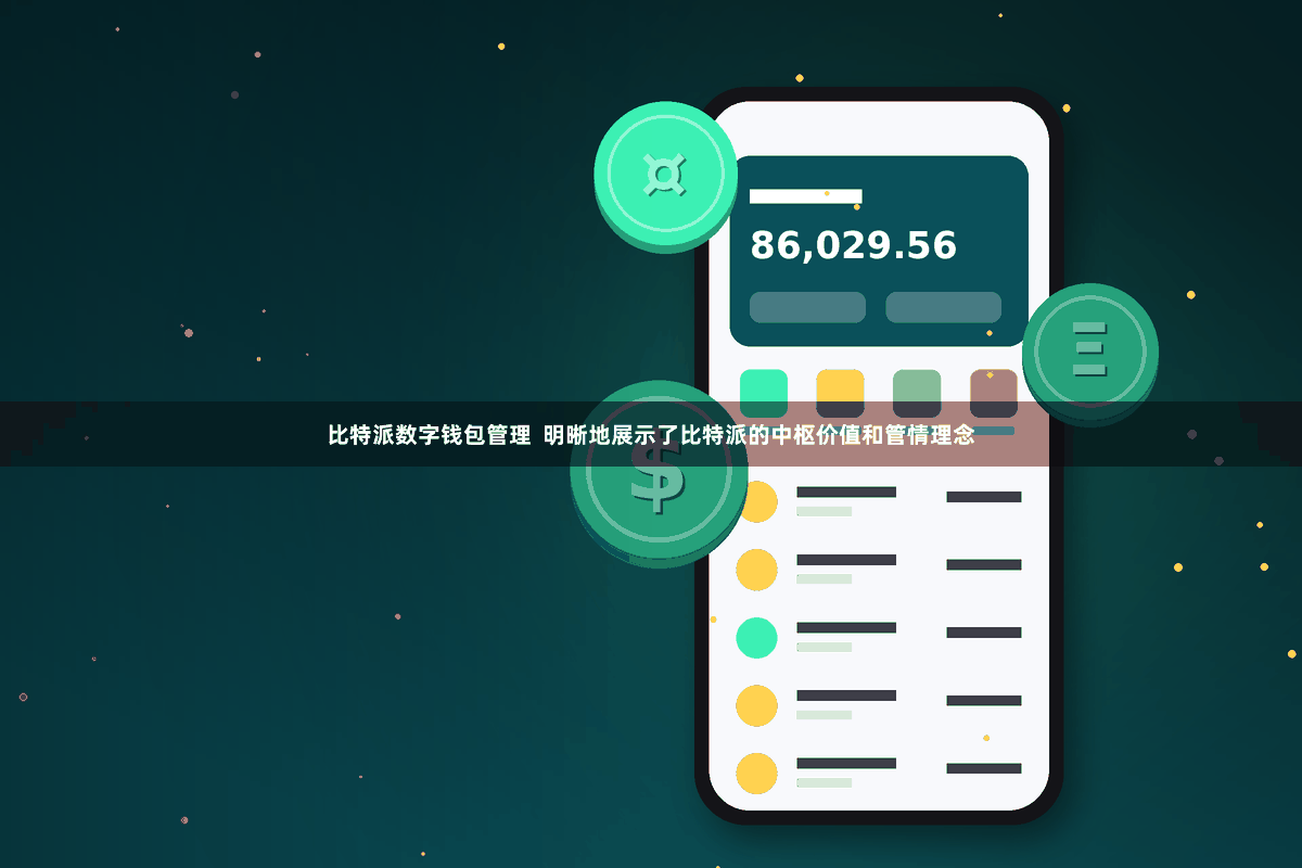 比特派数字钱包管理  明晰地展示了比特派的中枢价值和管情理念